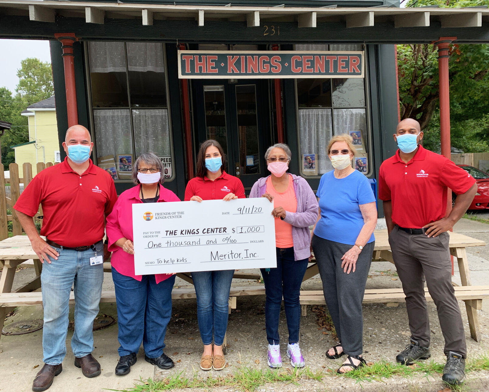 093020 The Kings Center donation